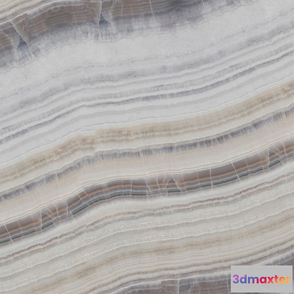 1674987 - Alumoart - Interior panel Onyx Wave 3D Max