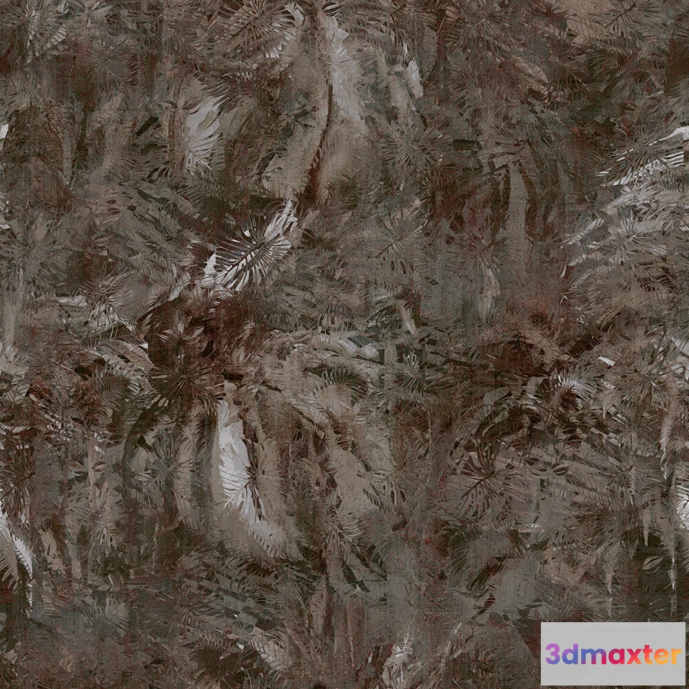 1675009 - Alumoart - Interior panel Jungle Concrete 3D Max