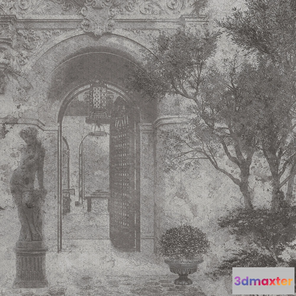 1675013 - Alumoart - Interior panel Fresco 3D Max