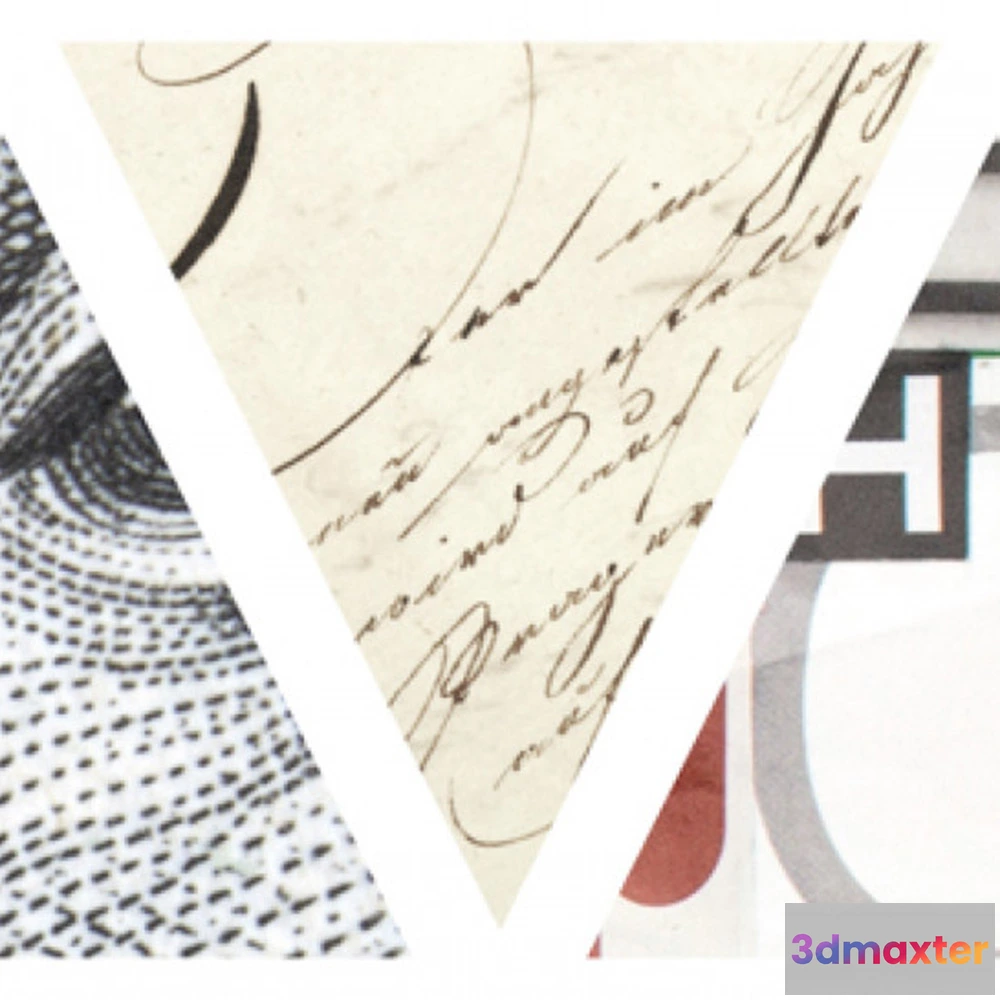 1675045 - Apavisa  - Triangle Decor Dialogo 3D Max