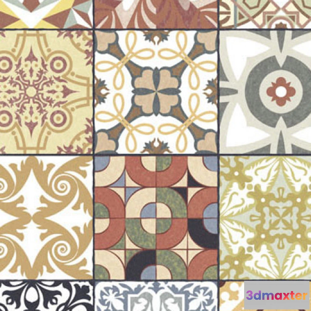 1675085 - Apavisa  - Patchwork Decor Ozone 3D Max