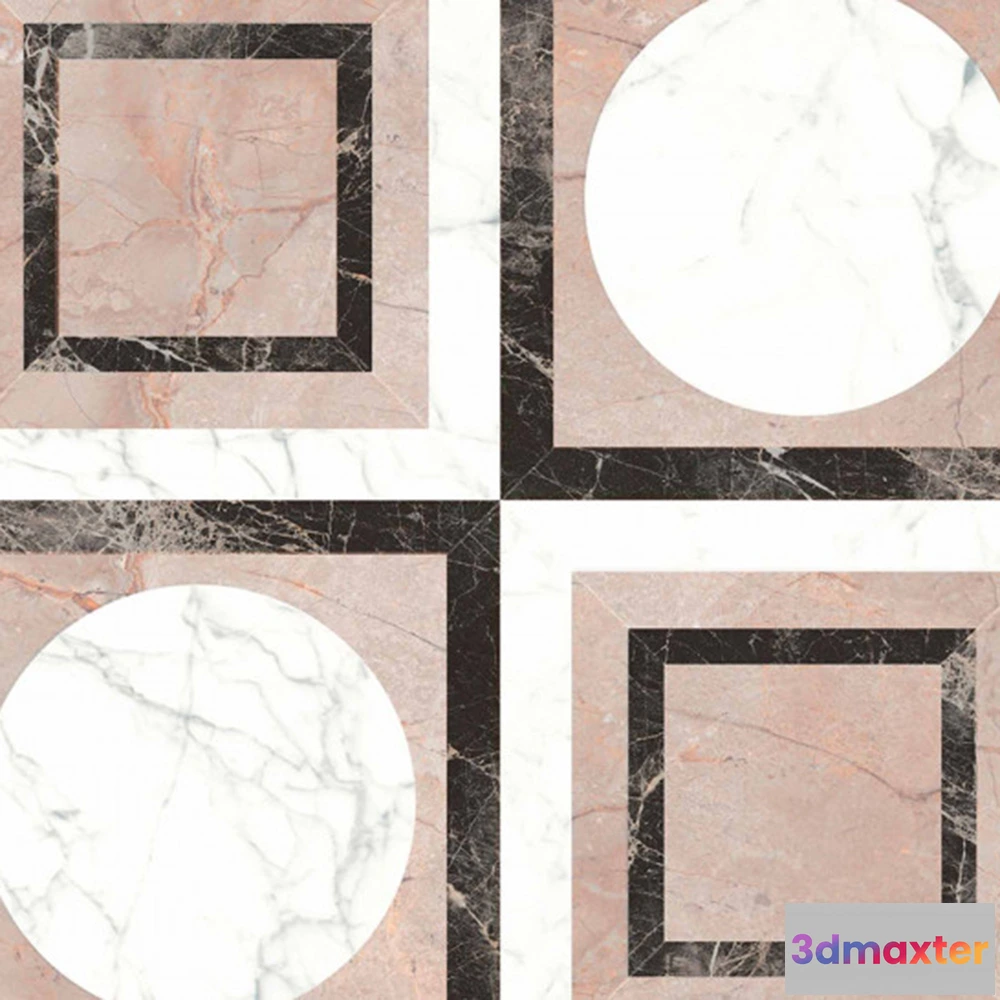 1675117 - Apavisa  - White Decor Borghini 3D Max