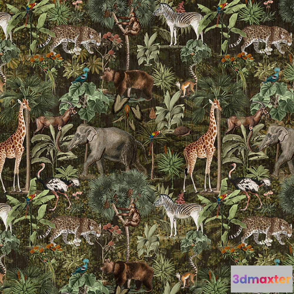 1675151 - Architects Paper - Wallpaper Noah’s garden 3D Max