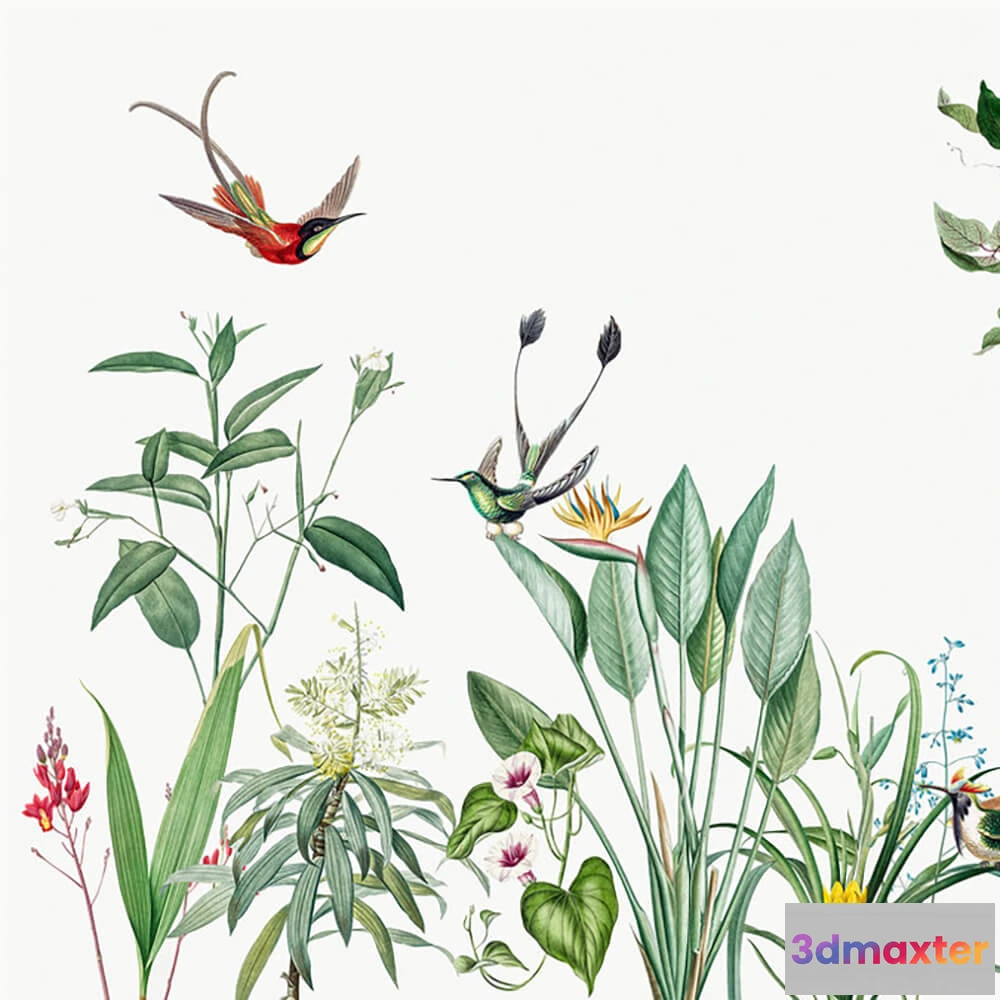 1675185 - Architects Paper - Wallpaper Chirp chirp 3D Max