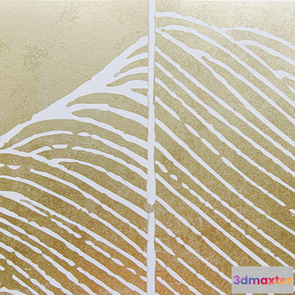 1675235 - Coordonné - Wallpaper  Waves Extra 3D Max