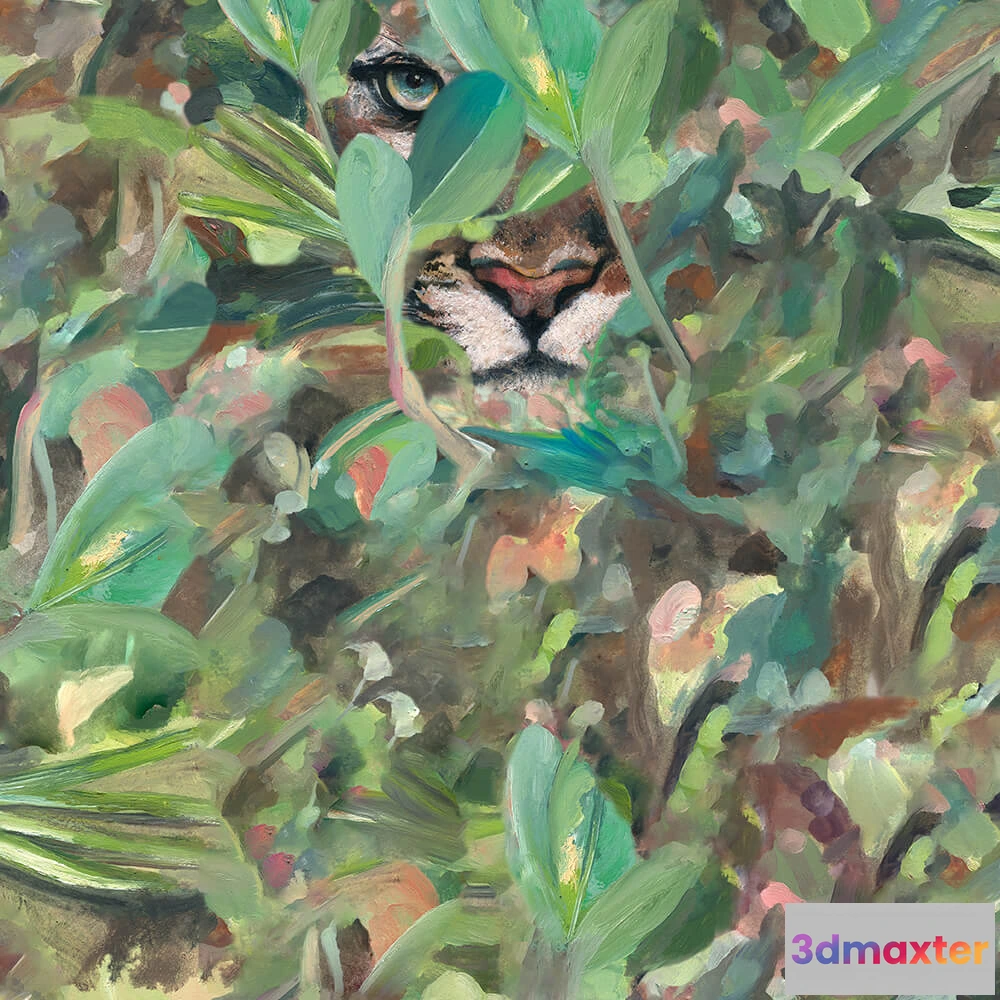 1675265 - Coordonné - Wallpaper Floral Tapestry 3D Max