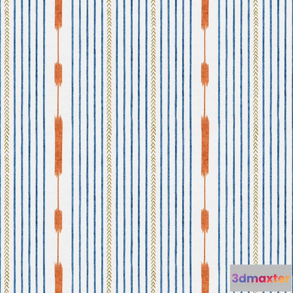 1675375 - Coordonné - Wallpaper Huipil 3D Max