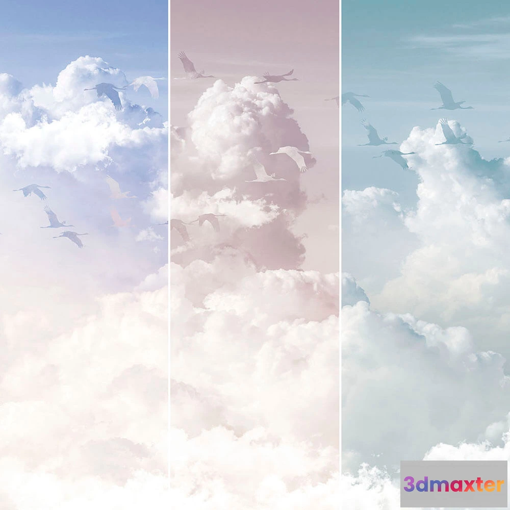 1675491 - Creativille - Wallpaper 27522 clouds and arches 3D Max