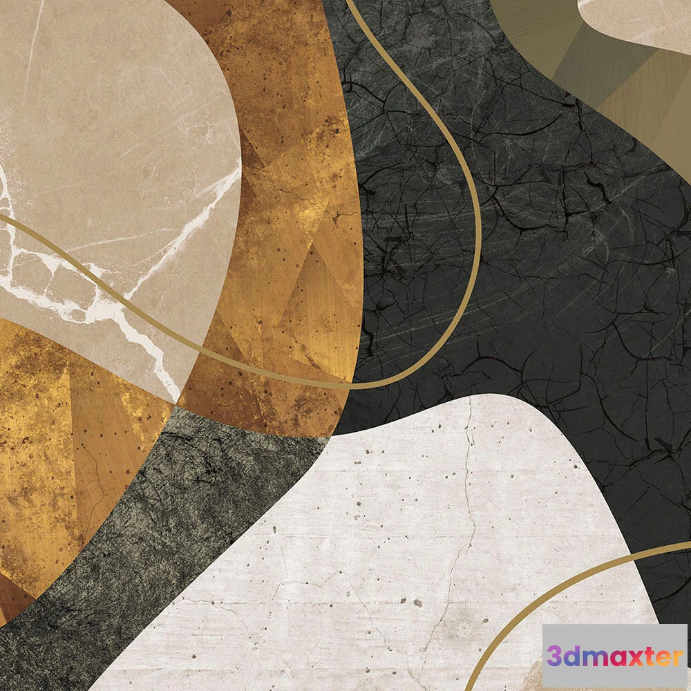 1675515 - Creativille - Wallpaper 29305 shapes and curves 3D Max