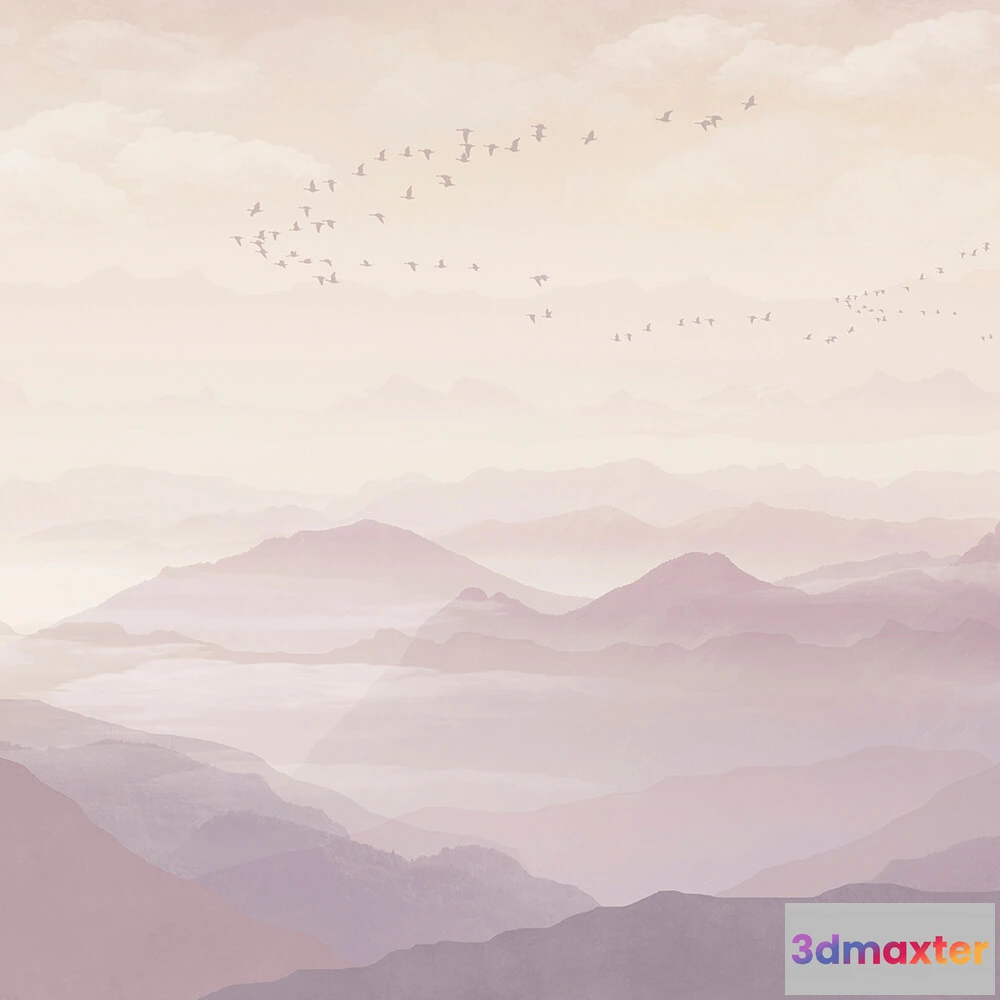 1675567 - Creativille - 5001 Mountain landscape 3D Max