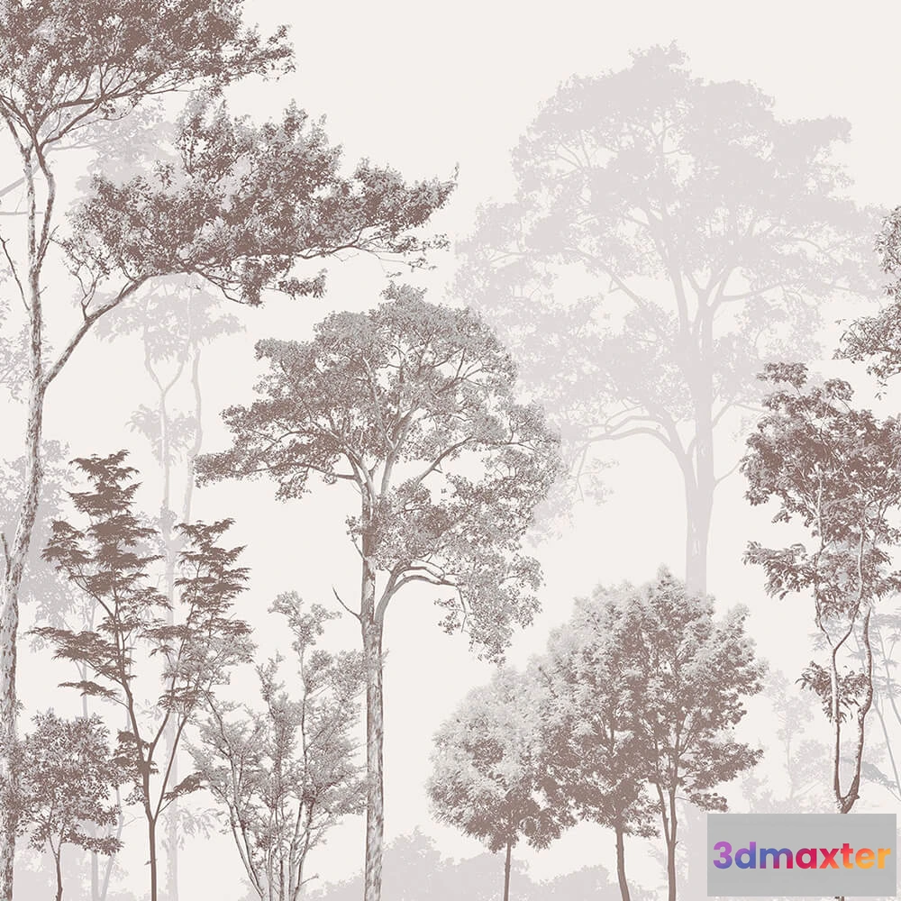 1675589 - Creativille - 4940 Estamped Trees 3D Max