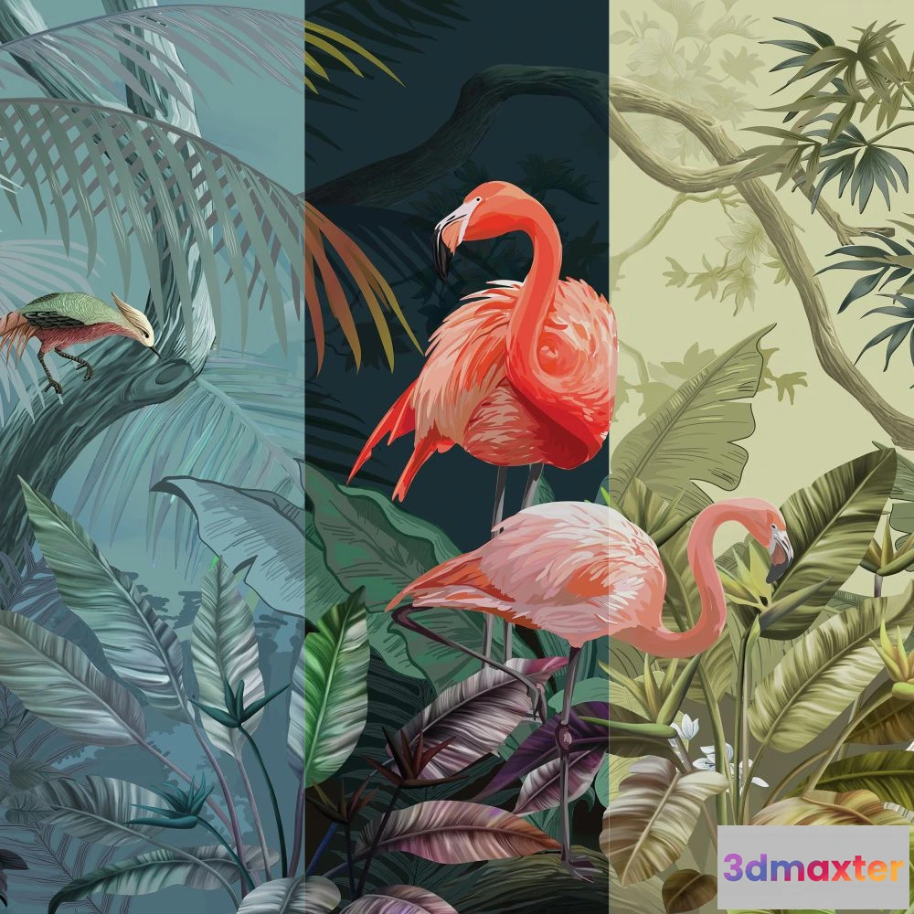 1675637 - Dress-wall - Wallpaper Dominikana 3D Max