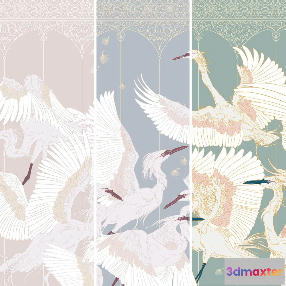 1675773 - Dress-wall - Wallpaper Dance 3D Max