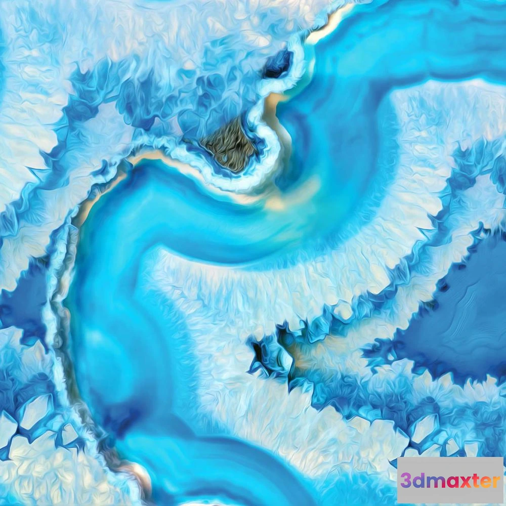 1675811 - Dress-wall - Wallpaper Agat lazur 3D Max