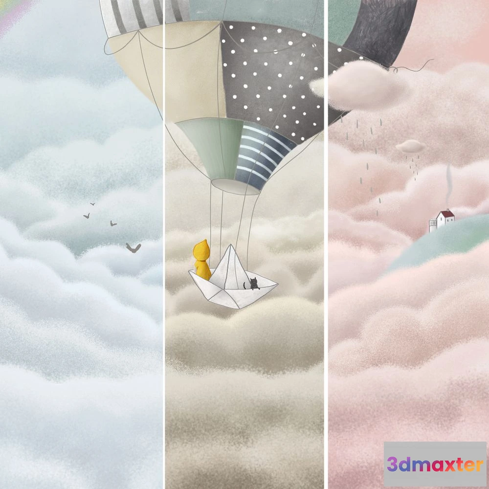 1675825 - Dress-wall - Wallpaper Marcelinka 3D Max