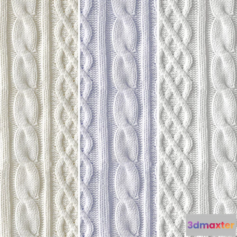 1675899 - Dress-wall - Wallpaper Braids 3D Max