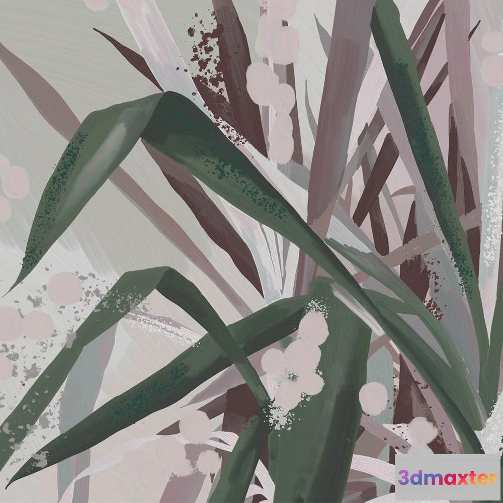 1675925 - Dress-wall - Wallpaper Olive 3D Max