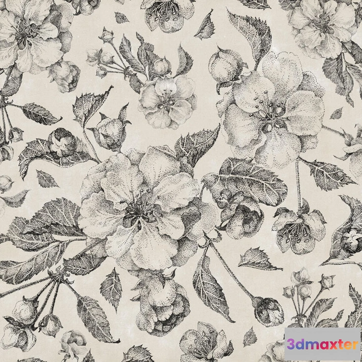 1676399 - Factura - Apple flowers 3D Max