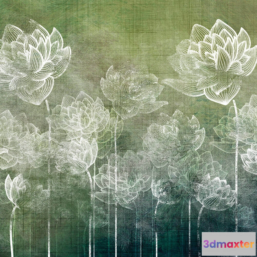 1676650 - INSTABILELAB - Wallpaper Tulip 3D Max