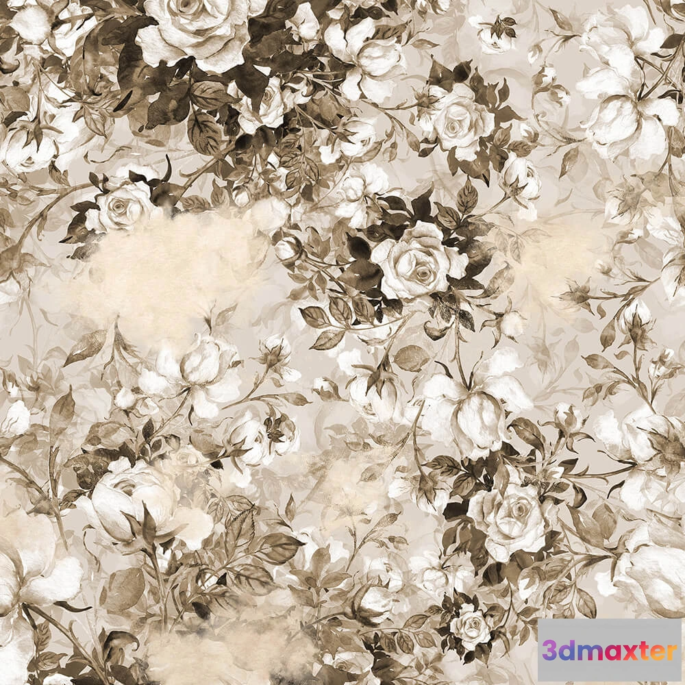 1676658 - INSTABILELAB - Wallpaper Rose Garden 3D Max