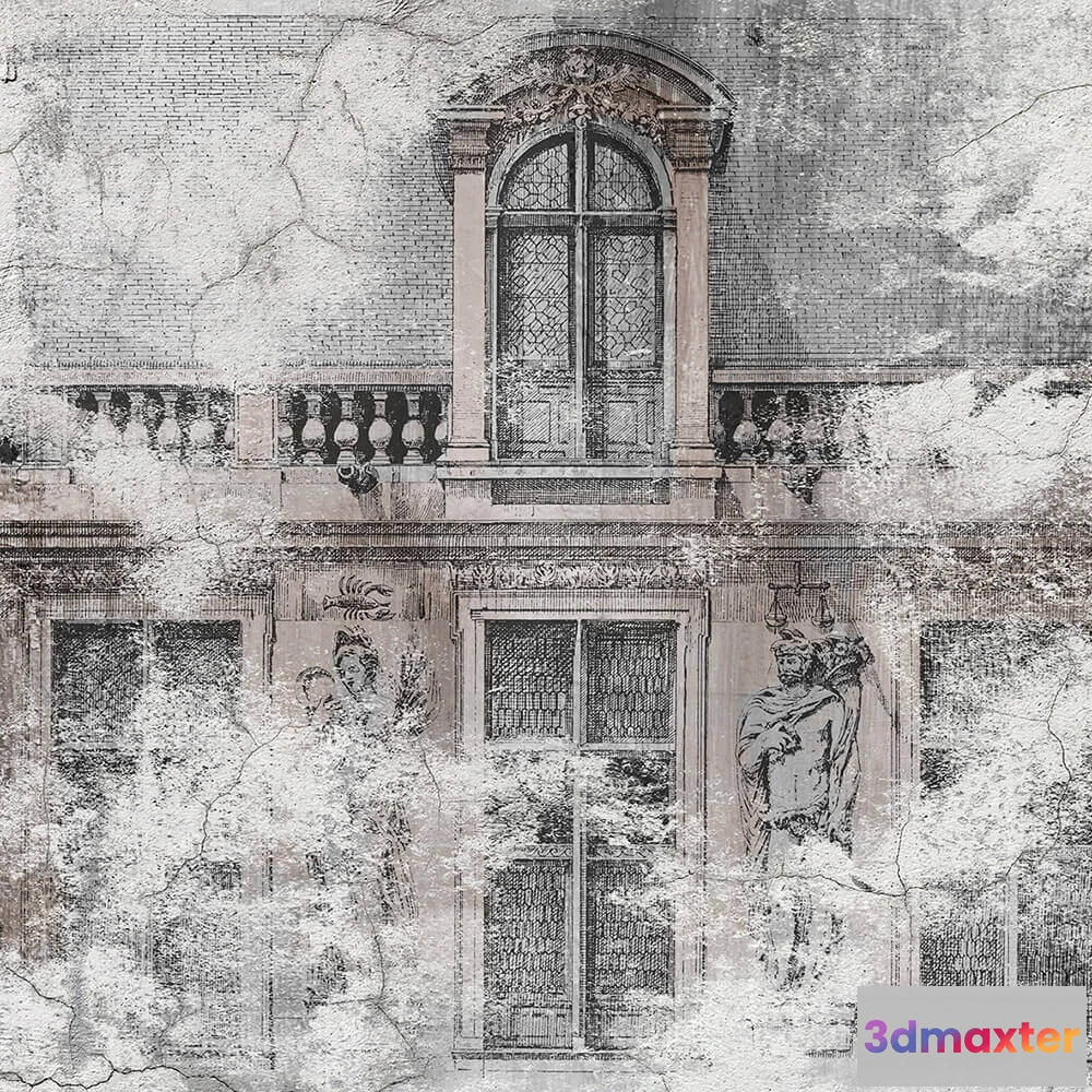 1676666 - INSTABILELAB - Wallpaper Luigi XVII 3D Max