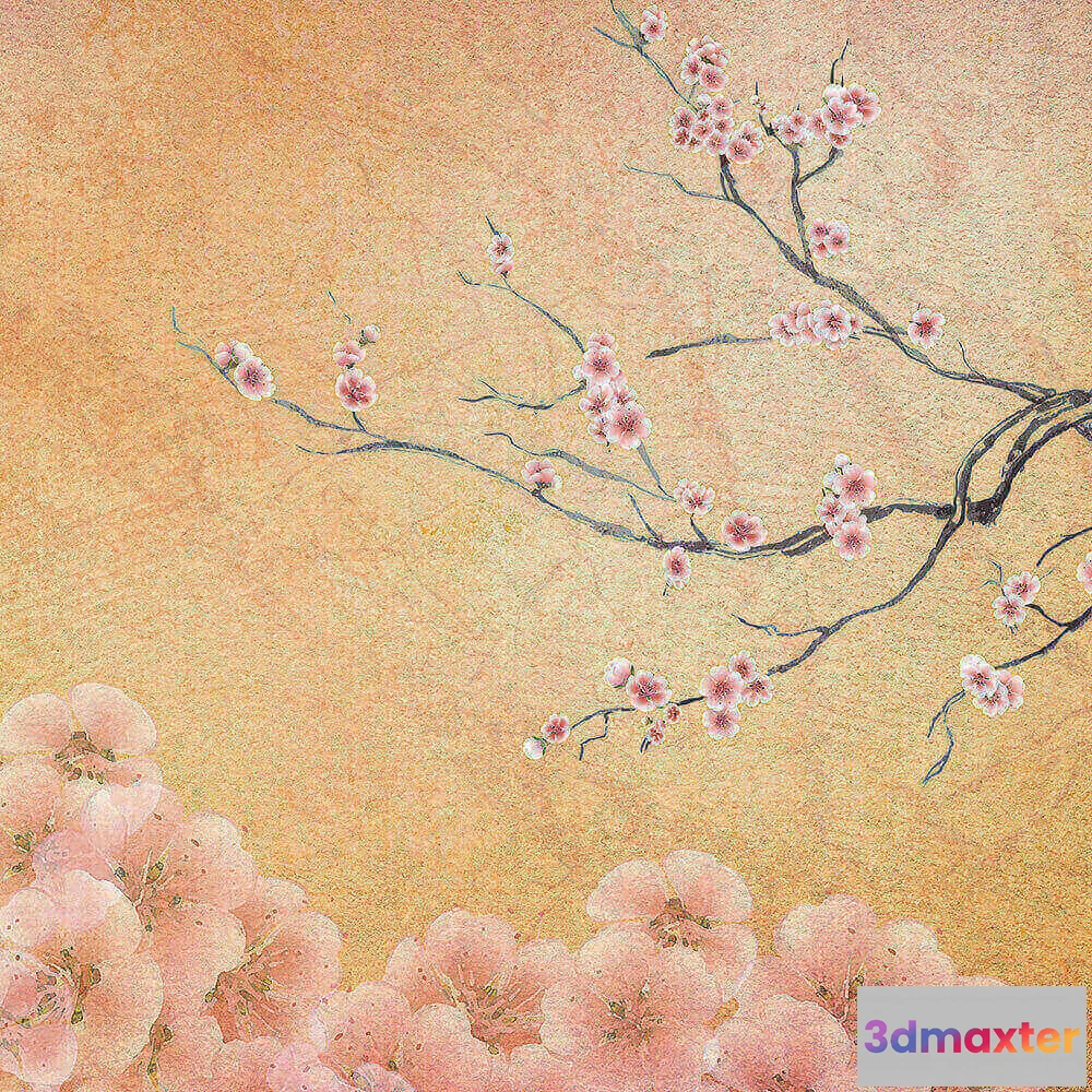 1676680 - INSTABILELAB - Wallpaper La Fiorita 3D Max