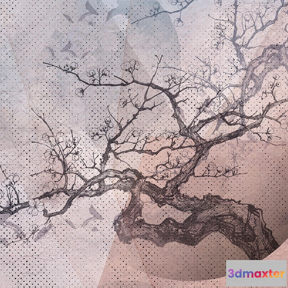 1676694 - INSTABILELAB - Wallpaper Tabaiti 3D Max