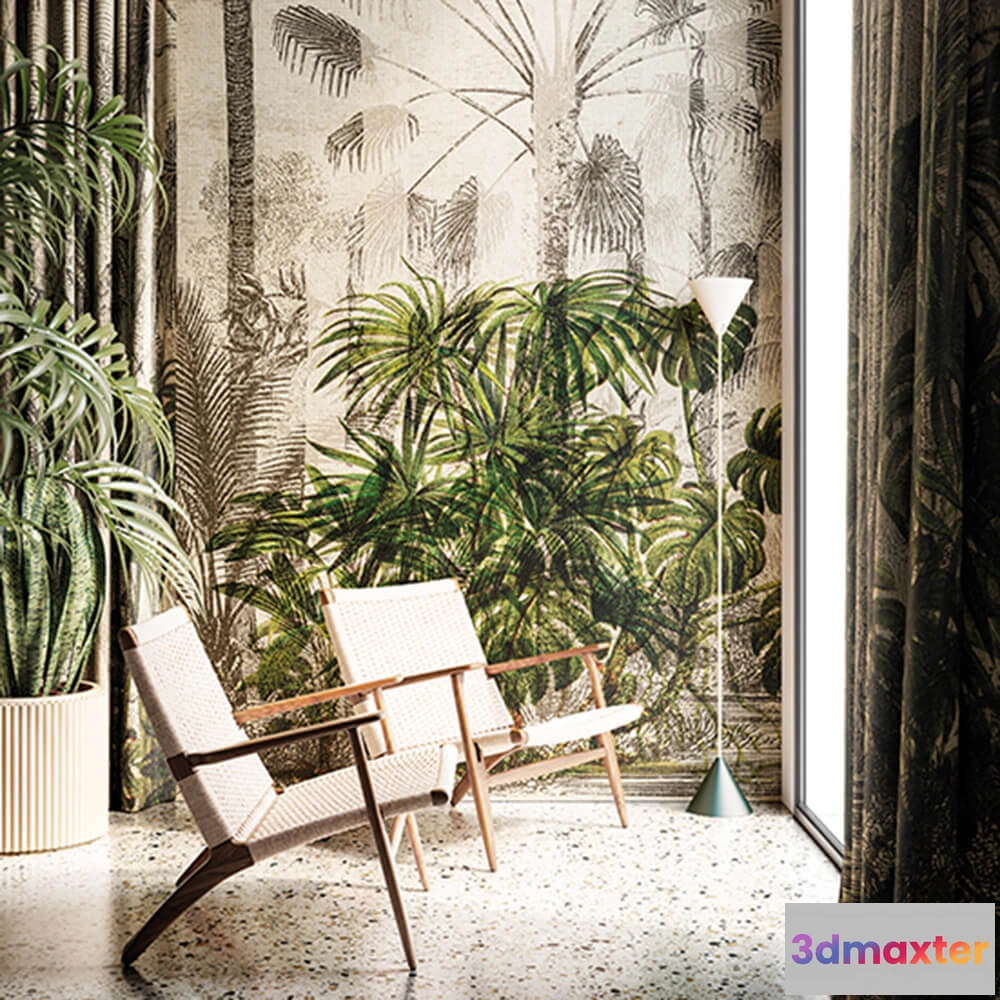 1676698 - INSTABILELAB - Wallpaper Sophie 3D Max