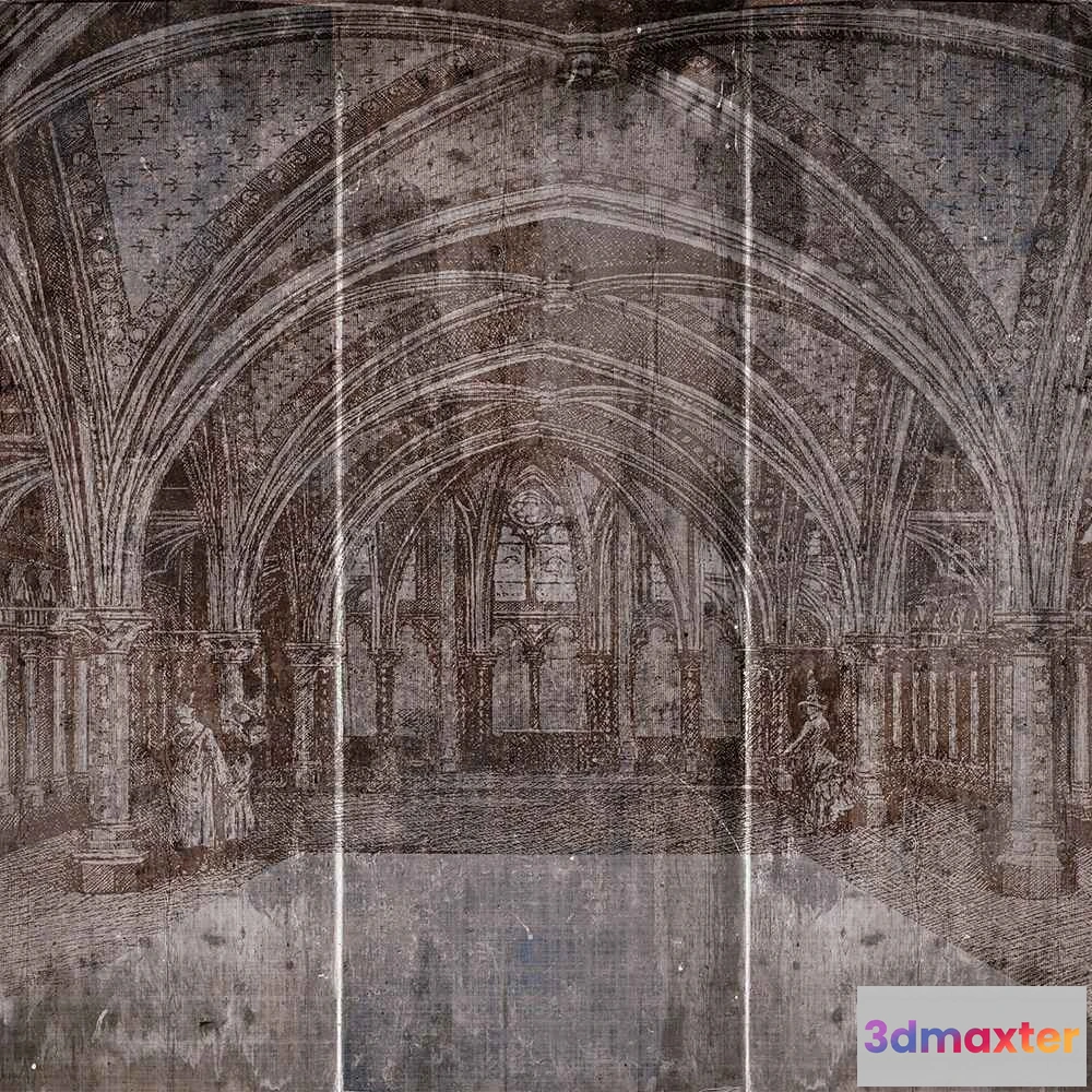 1676712 - INSTABILELAB - Wallpaper Belle Epoque 3D Max