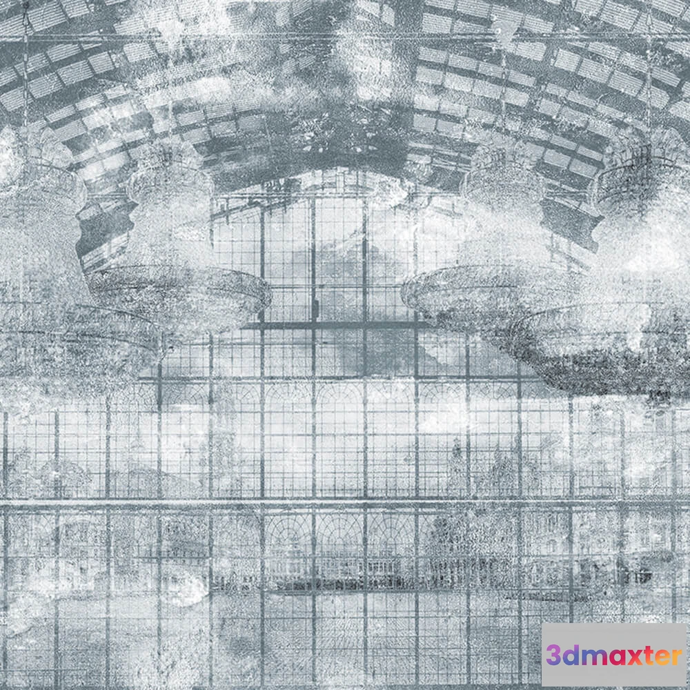 1676810 - INSTABILELAB - Wallpaper La garet 3D Max