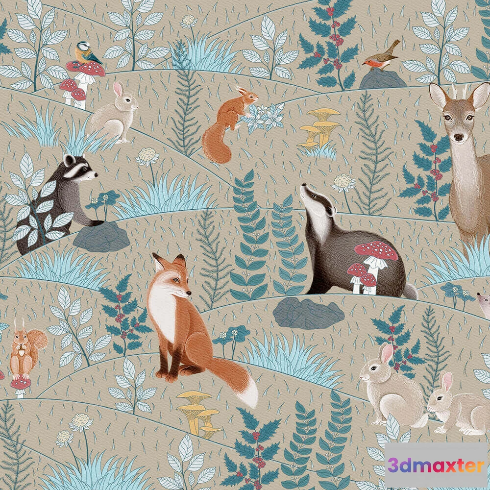 1676988 - Interiume - Animals 3D Max