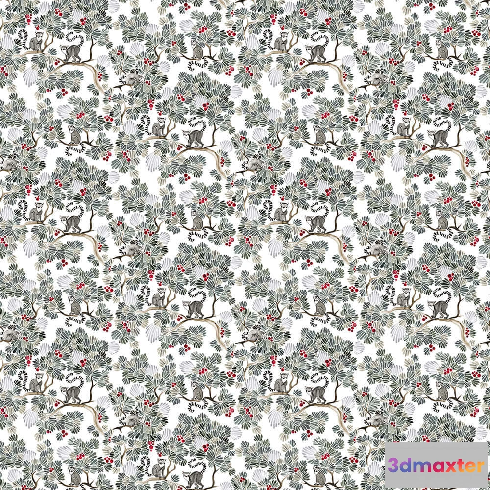 1677004 - Isidore Leroy - Wallpaper Lemuriens 3D Max