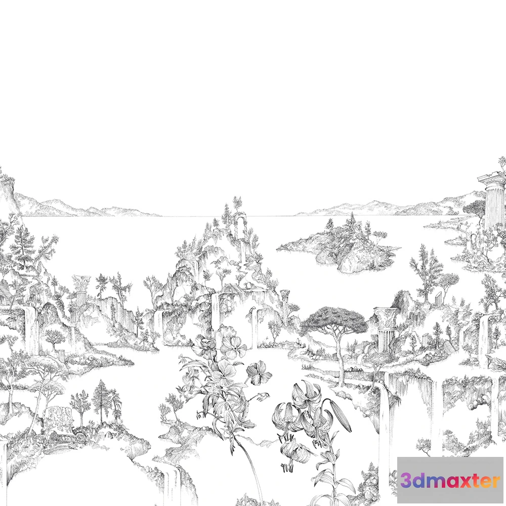 1677034 - Isidore Leroy - Wallpaper Cite Revee 3D Max