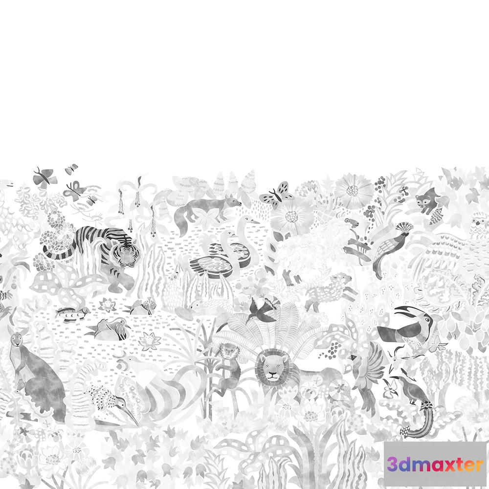 1677082 - Isidore Leroy - Wallpaper Les 5 Continents 3D Max