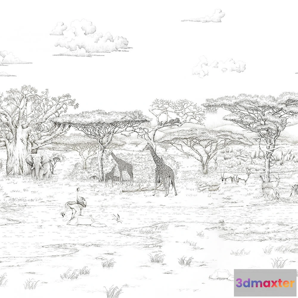 1677084 - Isidore Leroy - Wallpaper Vallée du Rift 3D Max