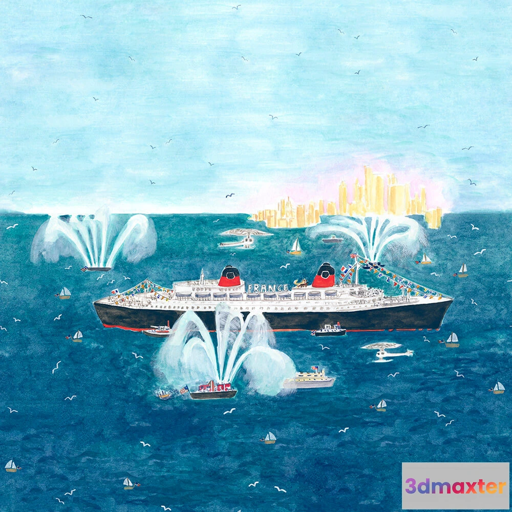 1677086 - Isidore Leroy - Wallpaper Le France 3D Max