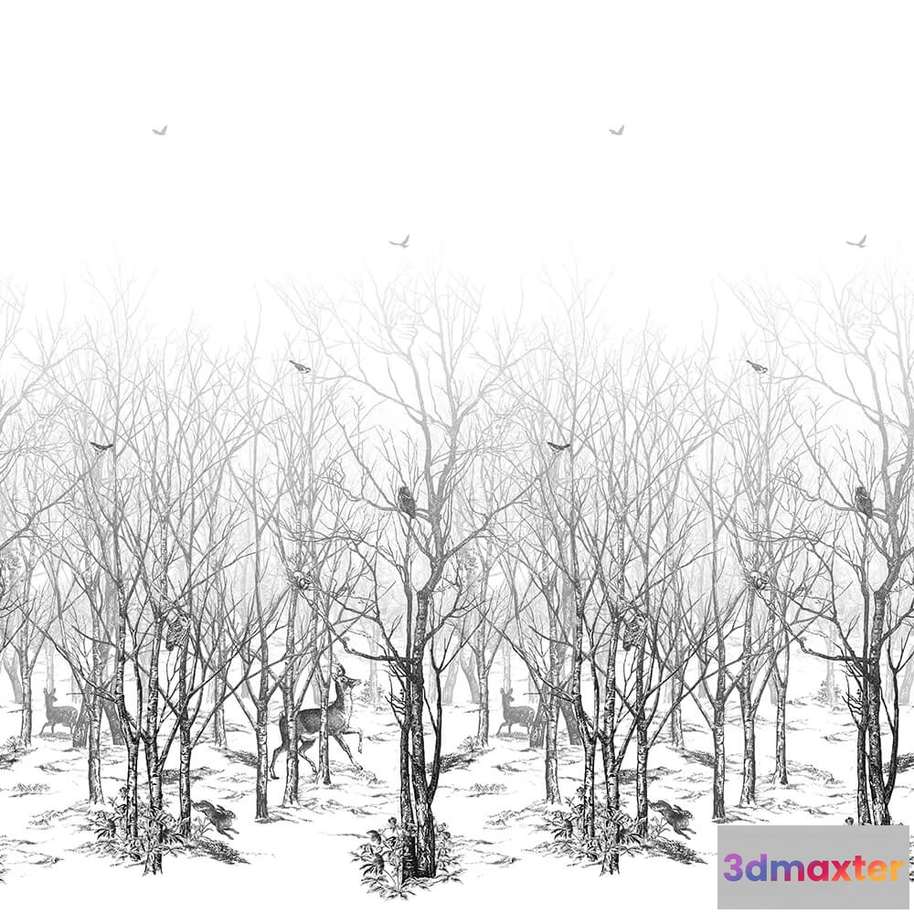 1677112 - Isidore Leroy - Wallpaper Foret Enchantee 3D Max