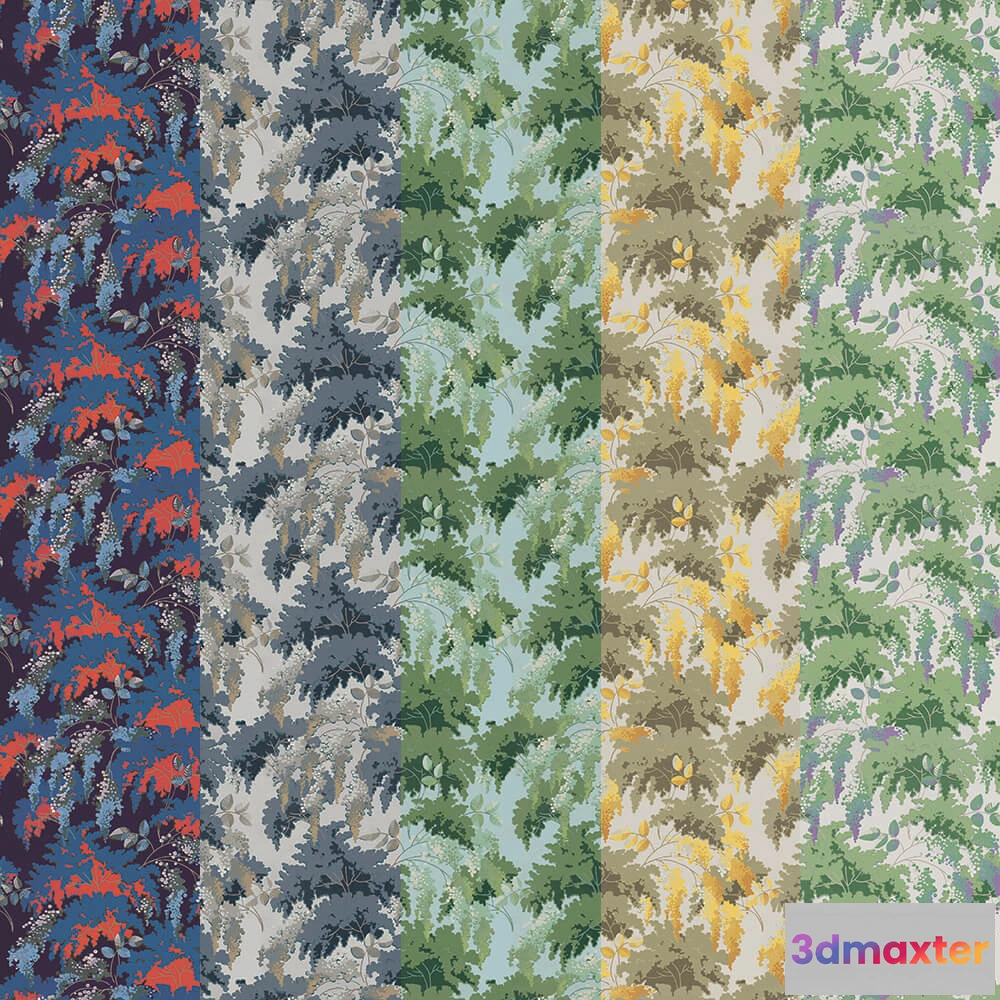 1677118 - Isidore Leroy - Wallpaper Frondaisons 3D Max