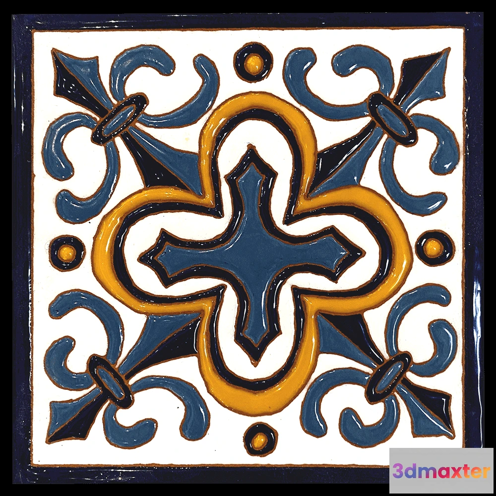 1677568 - Mane Tiles - Ceramic tiles DC 128 3D Max