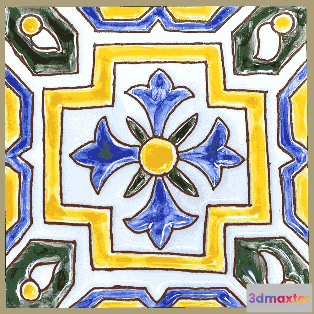 1677662 - Mane Tiles - Ceramic tiles DC 81 3D Max