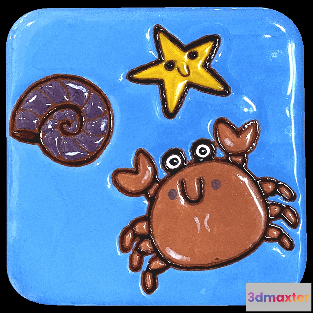 1677686 - Mane Tiles - Ceramic tiles DC 60 3D Max