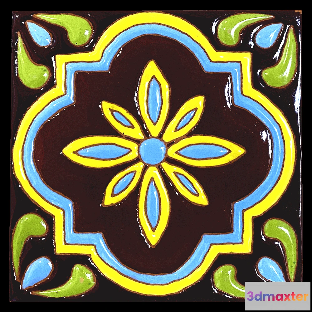 1677708 - Mane Tiles - Ceramic tile DC 49 3D Max