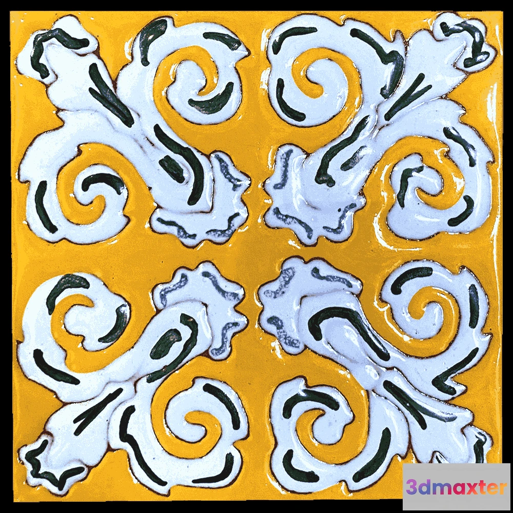 1677712 - Mane Tiles - Ceramic tile DC 47 3D Max
