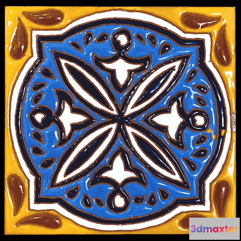 1677716 - Mane Tiles - Ceramic tile DC 44 3D Max