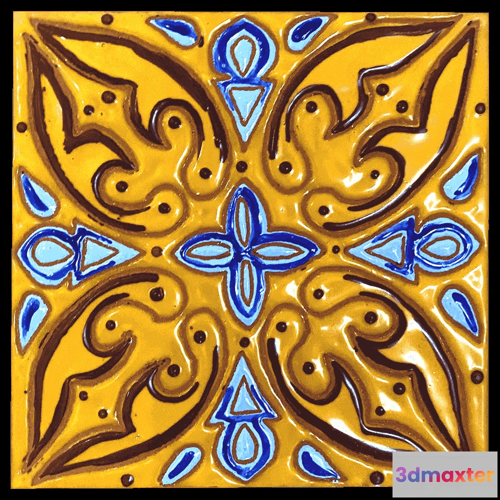 1677720 - Mane Tiles - Ceramic tile DC 45 3D Max