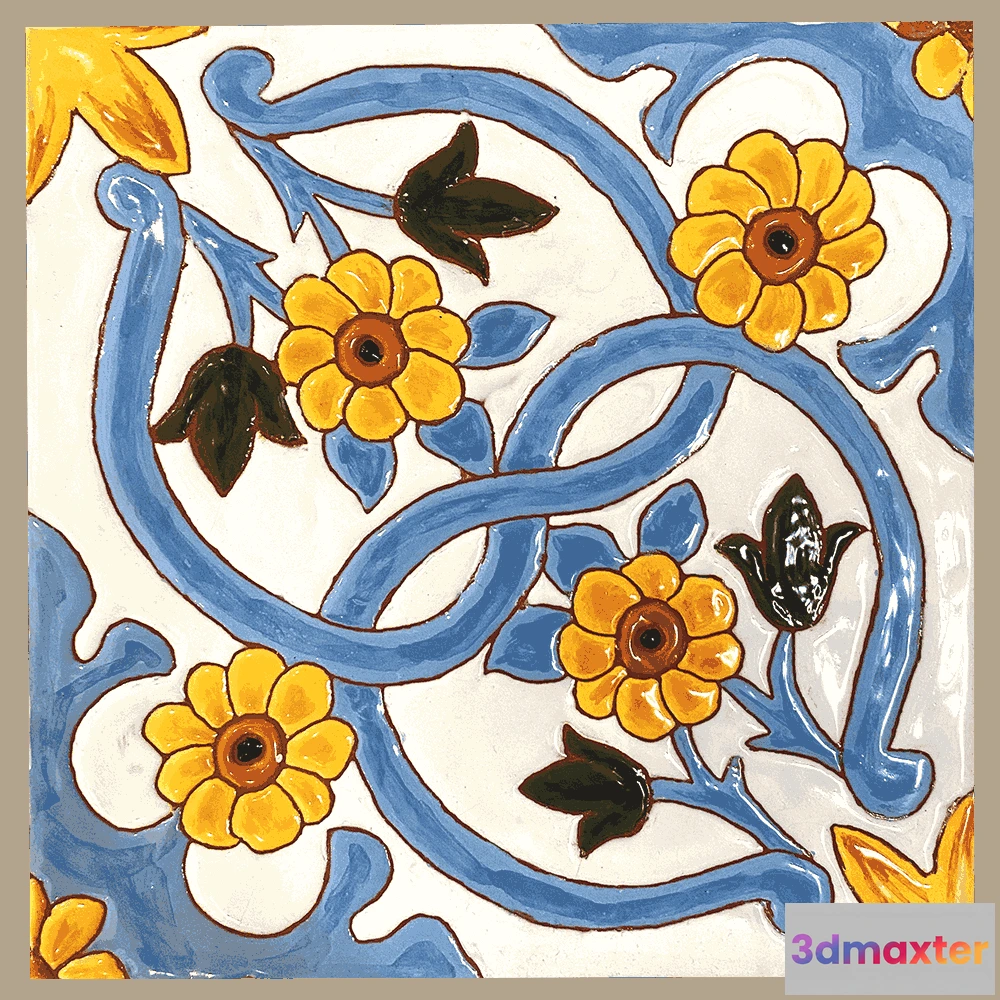 1677740 - Mane Tiles - Ceramic tiles DC 33 3D Max