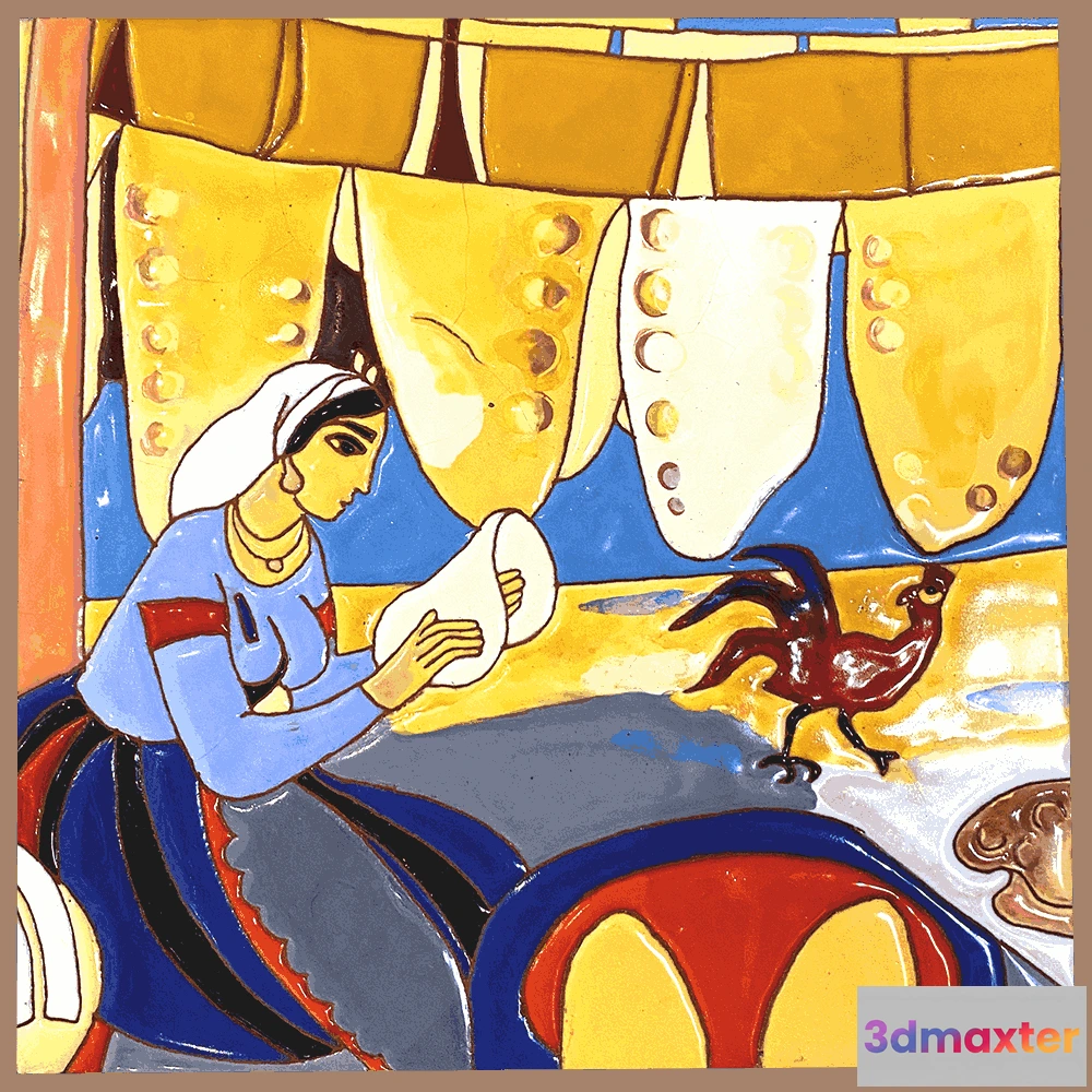 1677748 - Mane Tiles - Ceramic tile DC 29 3D Max