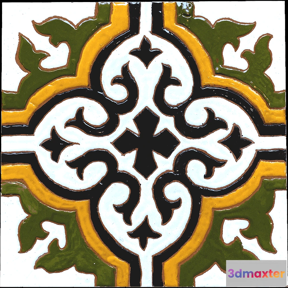 1677758 - Mane Tiles - Ceramic tile DC 20 3D Max