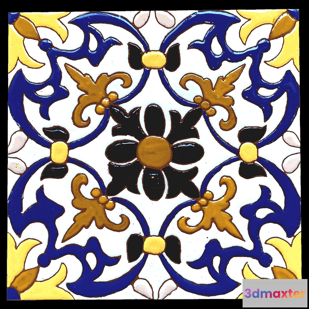 1677766 - Mane Tiles - Ceramic tile DC 17 3D Max