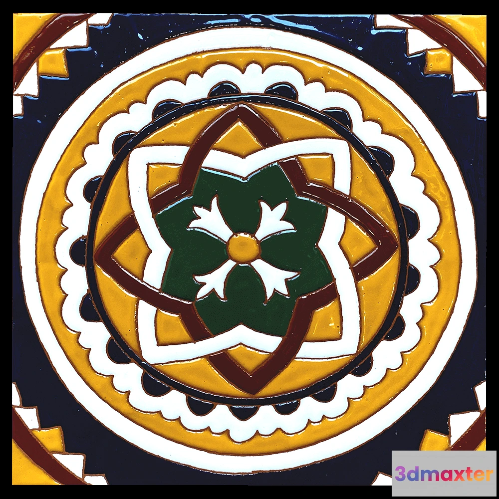 1677778 - Mane Tiles - Ceramic tile DC 10 3D Max